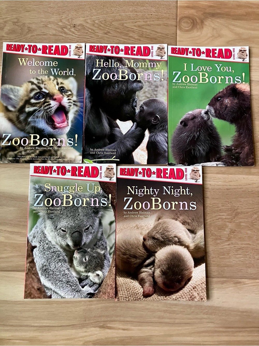 ZooBorns! Kids Book Set - Level 1 Readers set of 5